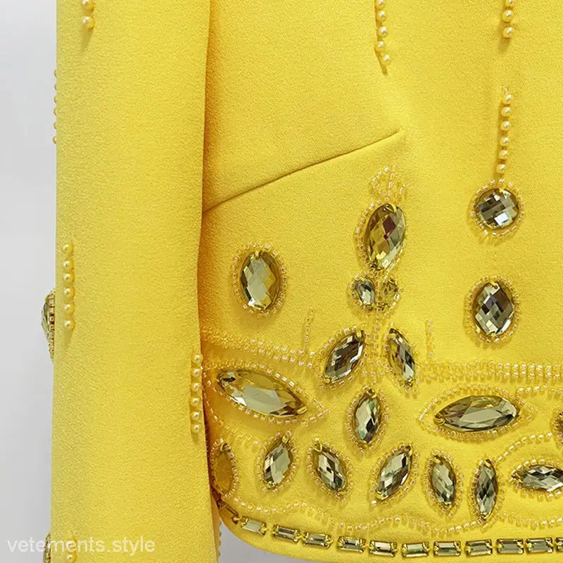 DIAMOND INLAID TWO PIECE SET-VETEMENTS