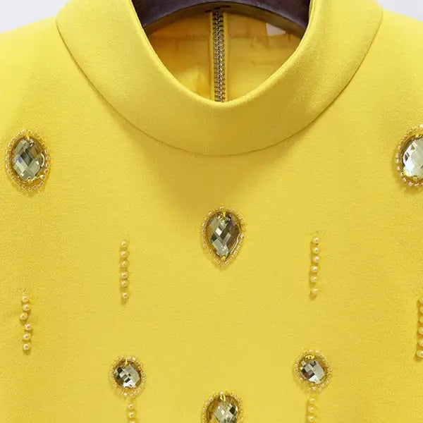 DIAMOND INLAID TWO PIECE SET-VETEMENTS