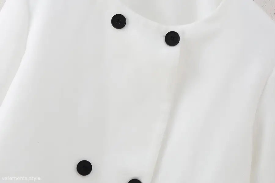 ELEGANT WOOLEN COAT-VETEMENTS