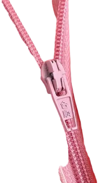 Elegant French style sleeveless dress featuring a pink zipper on polyester fabric