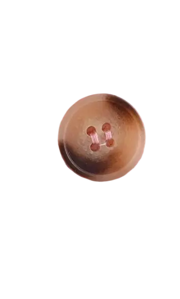 Elegant French style sleeveless V-neck polyester with pink fabric and brown button