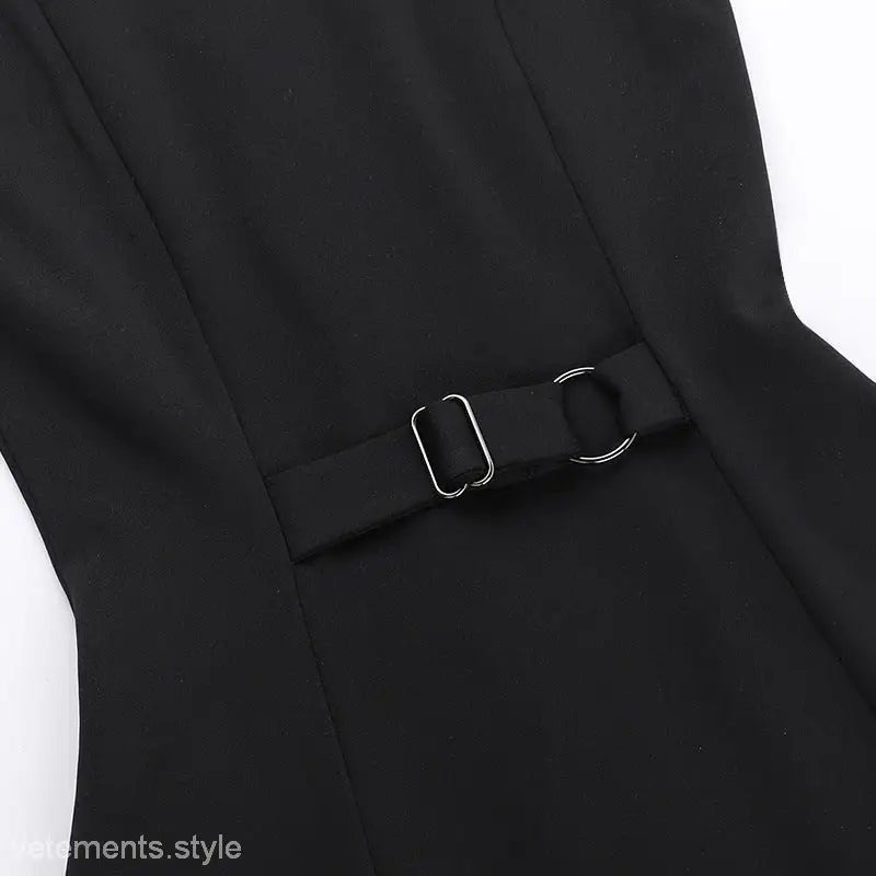 ELEGANT GRACEFUL VEST DRESS-VETEMENTS