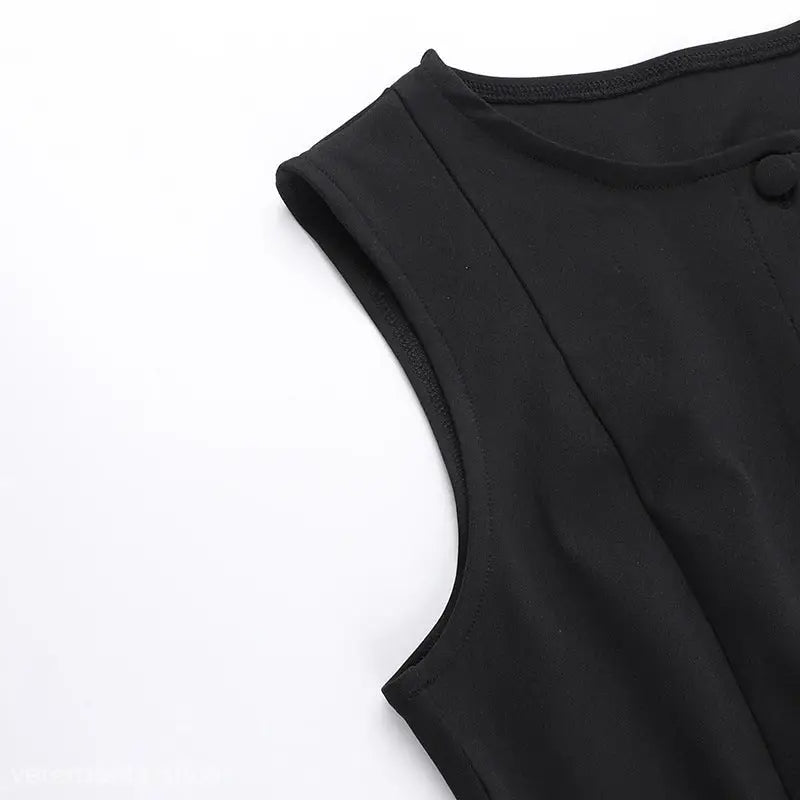 ELEGANT GRACEFUL VEST DRESS-VETEMENTS