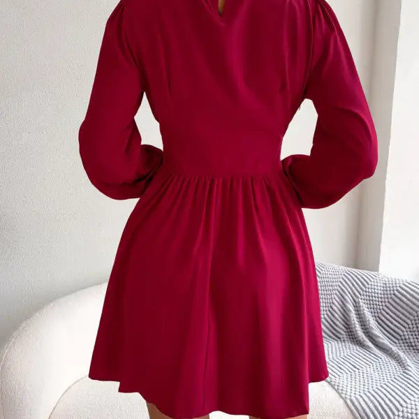 SEXY HOLLOW-OUT CINCHED DRESS-VETEMENTS