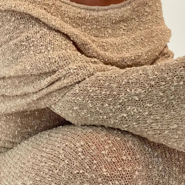 VACATION KNITTED SEXY DRESS