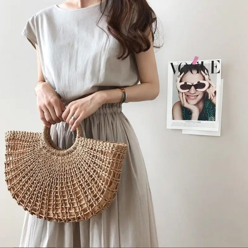 ELEGANT LOOSE COTTON DRESS