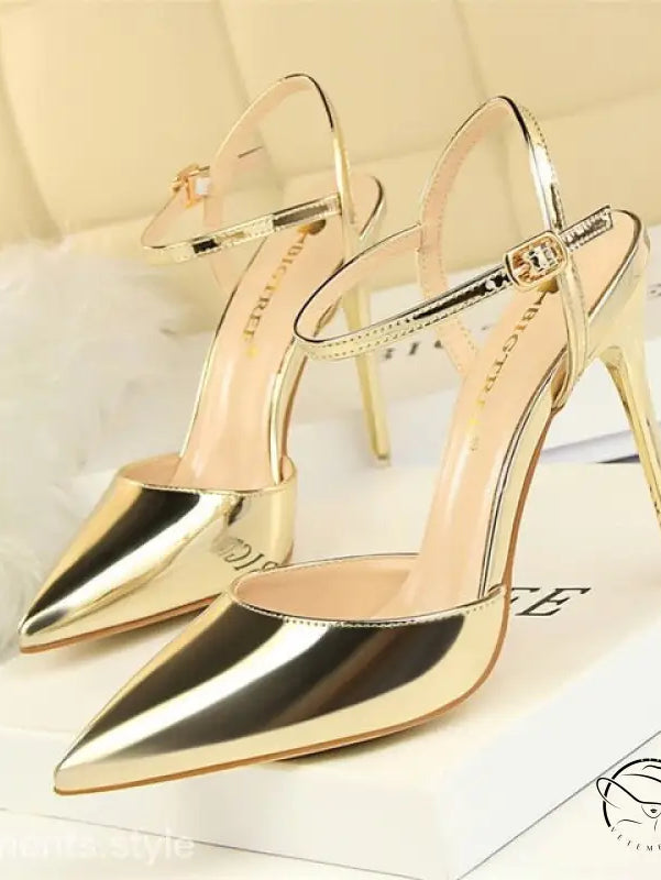 ELEGANT POINTED TOE THIN HEELS-VETEMENTS