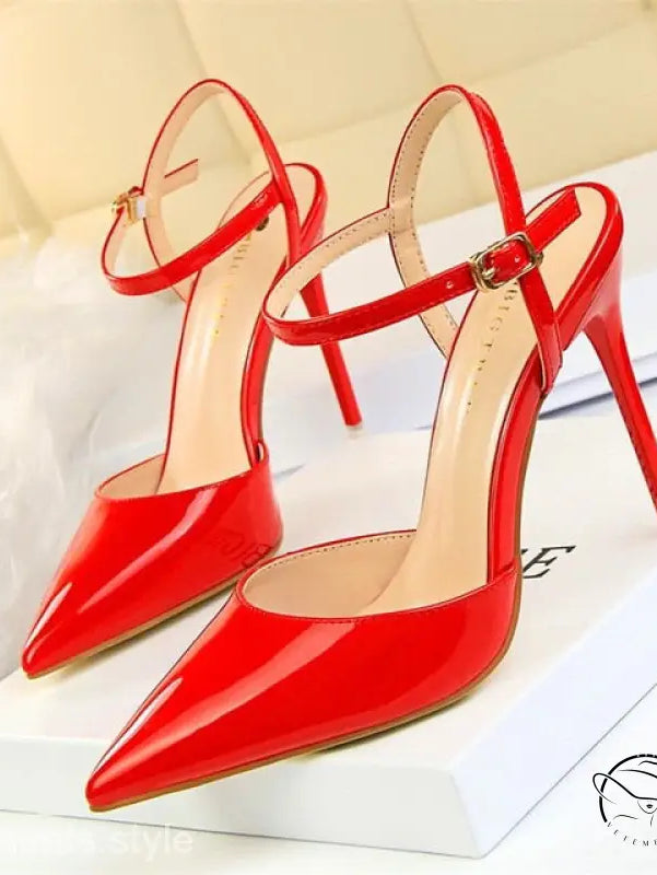 ELEGANT POINTED TOE THIN HEELS-VETEMENTS