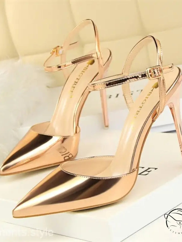 ELEGANT POINTED TOE THIN HEELS-VETEMENTS