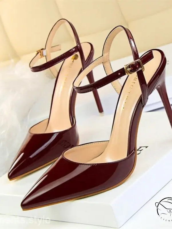 ELEGANT POINTED TOE THIN HEELS-VETEMENTS