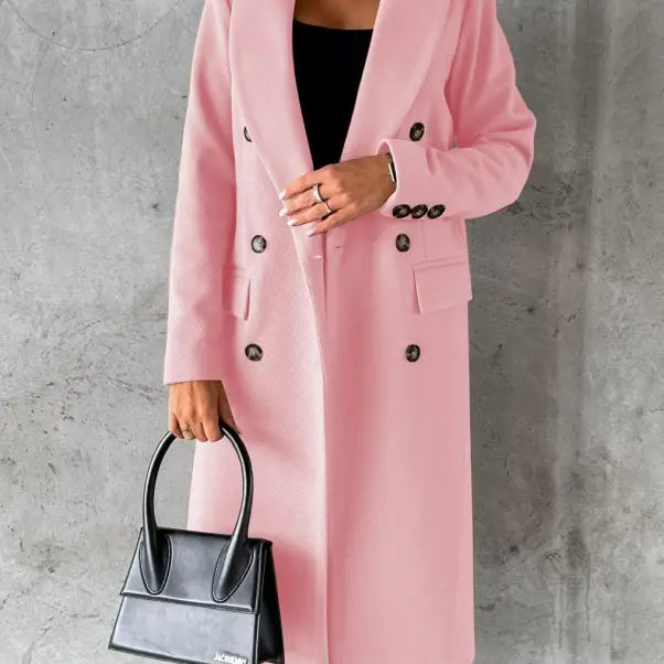 ELEGANT POLO COLLAR COAT-VETEMENTS