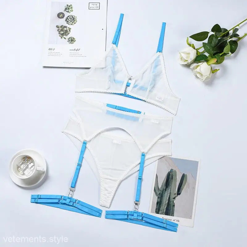 SEXY GARTER LINGERIE SET-VETEMENTS