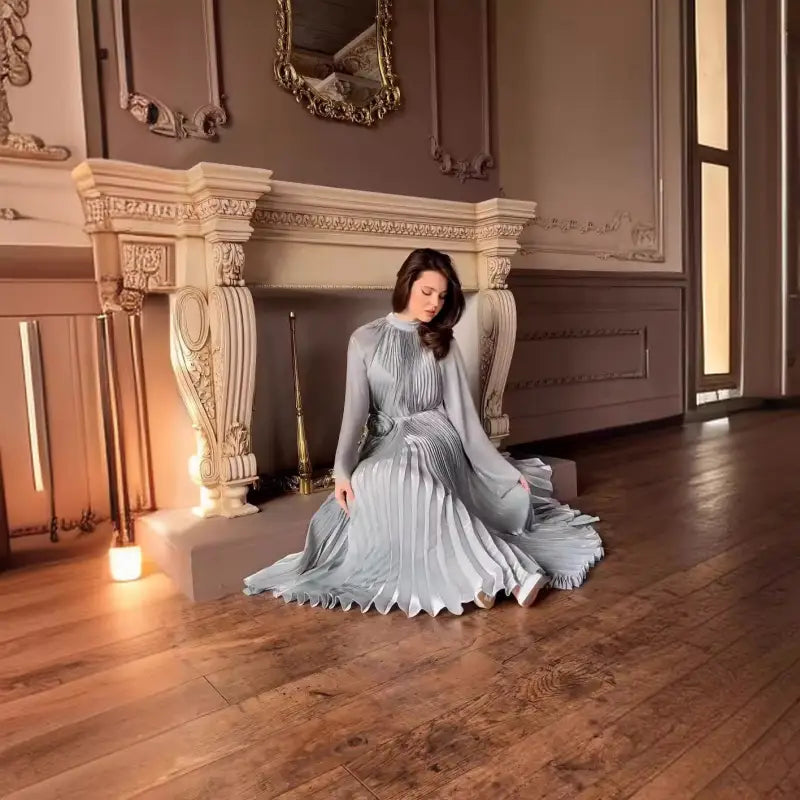 SEXY OBLIQUE SHOULDER DRESS-VETEMENTS