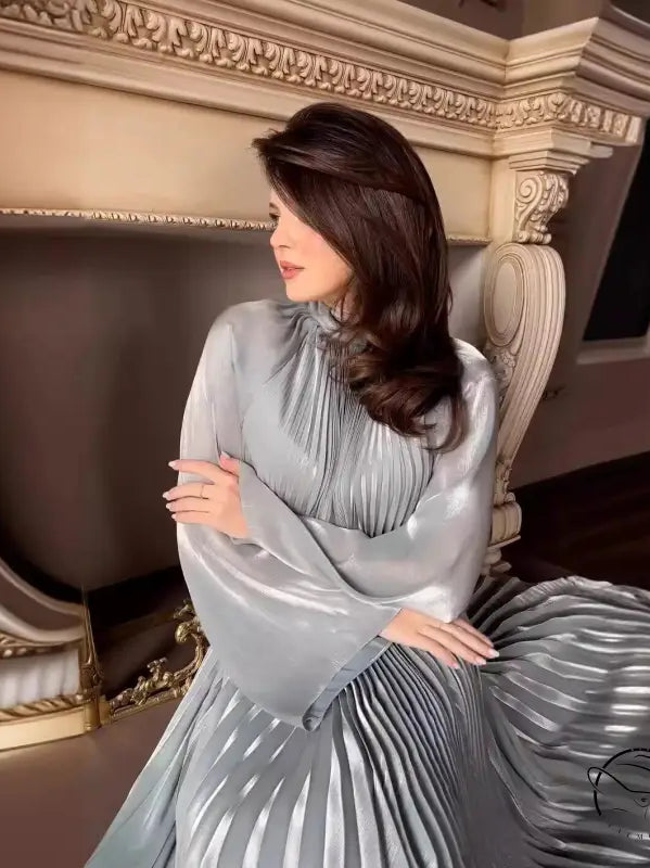 SEXY OBLIQUE SHOULDER DRESS-VETEMENTS