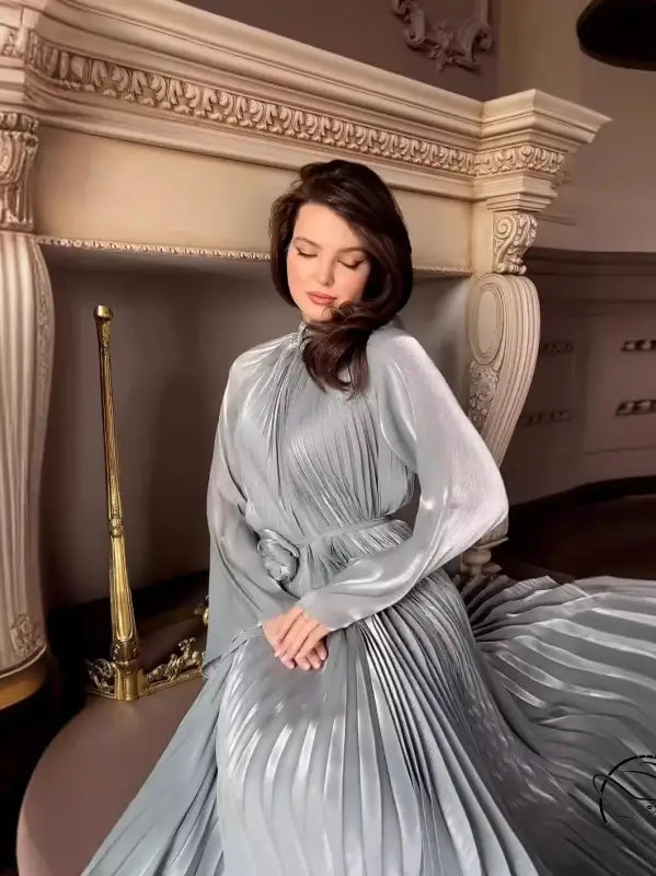 SEXY OBLIQUE SHOULDER DRESS-VETEMENTS