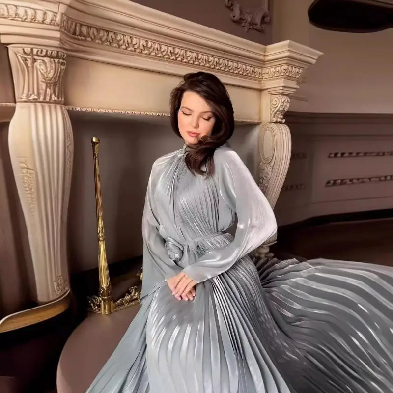 SEXY OBLIQUE SHOULDER DRESS-VETEMENTS