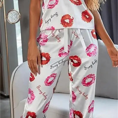 SEXY SATIN SILK PAJAMAS