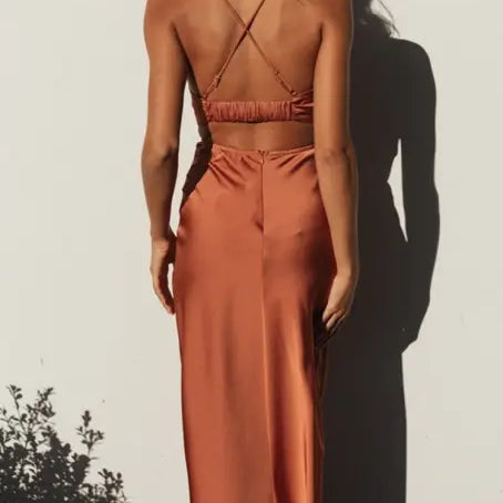 ELEGANT SEXY SLING MAXI DRESS-VETEMENTS