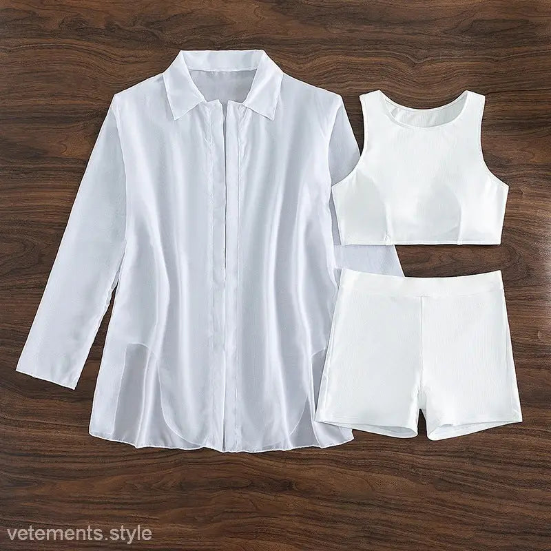 THREE PIECE SEXY BIKINI-VETEMENTS