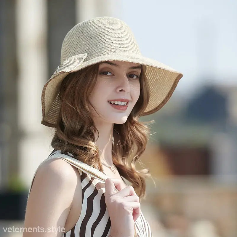 ELEGANT SUN HAT-VETEMENTS