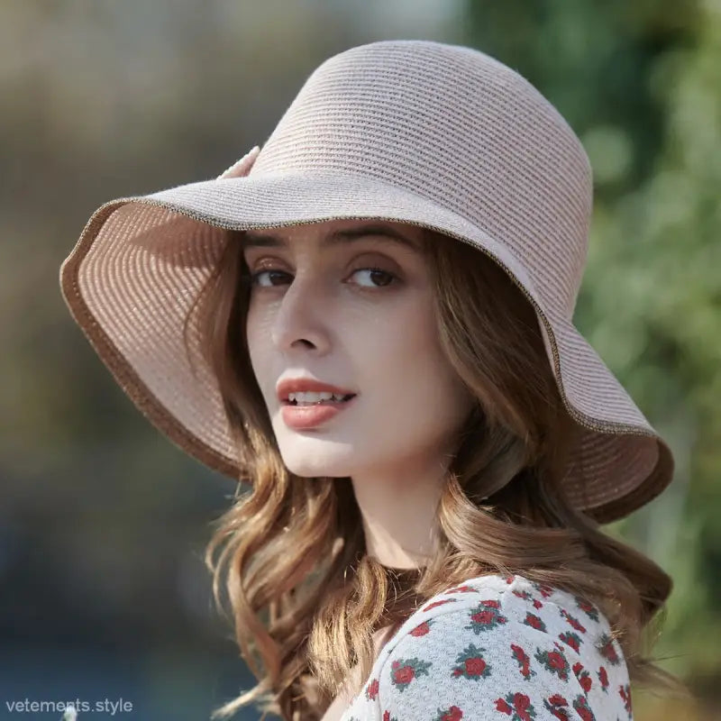 ELEGANT SUN HAT-VETEMENTS