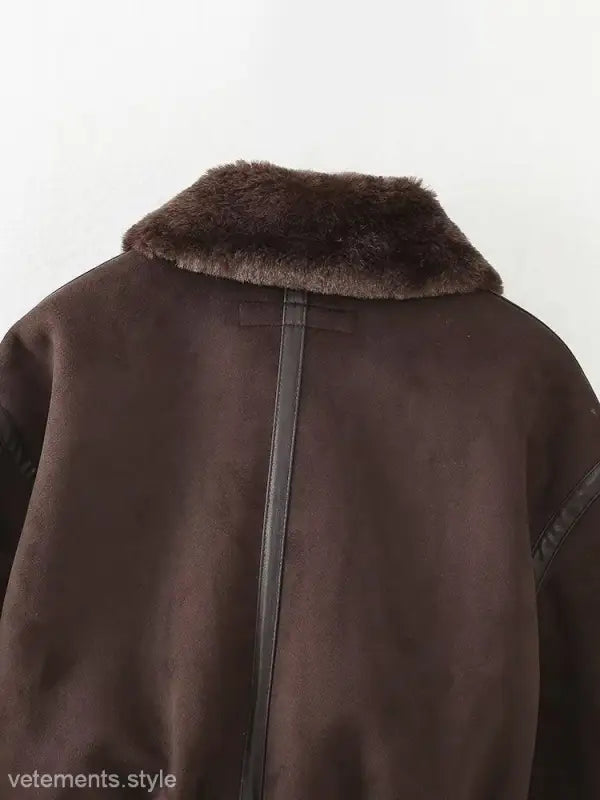 DOUBLE SIDED SHEARLING JACKET-VETEMENTS