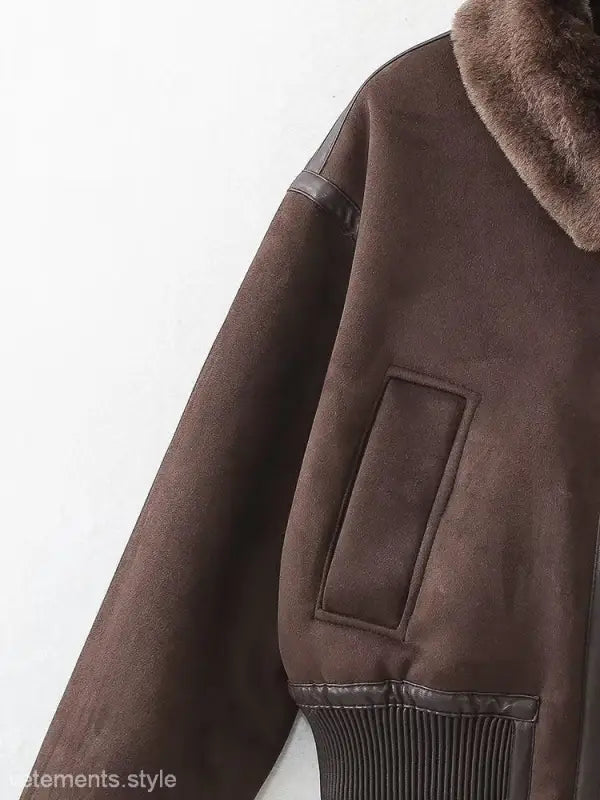 DOUBLE SIDED SHEARLING JACKET-VETEMENTS