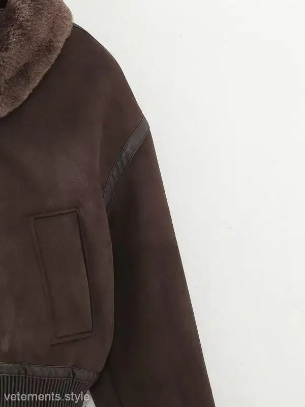 DOUBLE SIDED SHEARLING JACKET-VETEMENTS