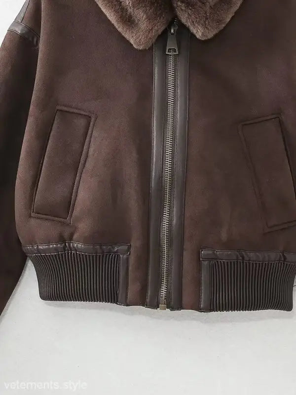 DOUBLE SIDED SHEARLING JACKET-VETEMENTS