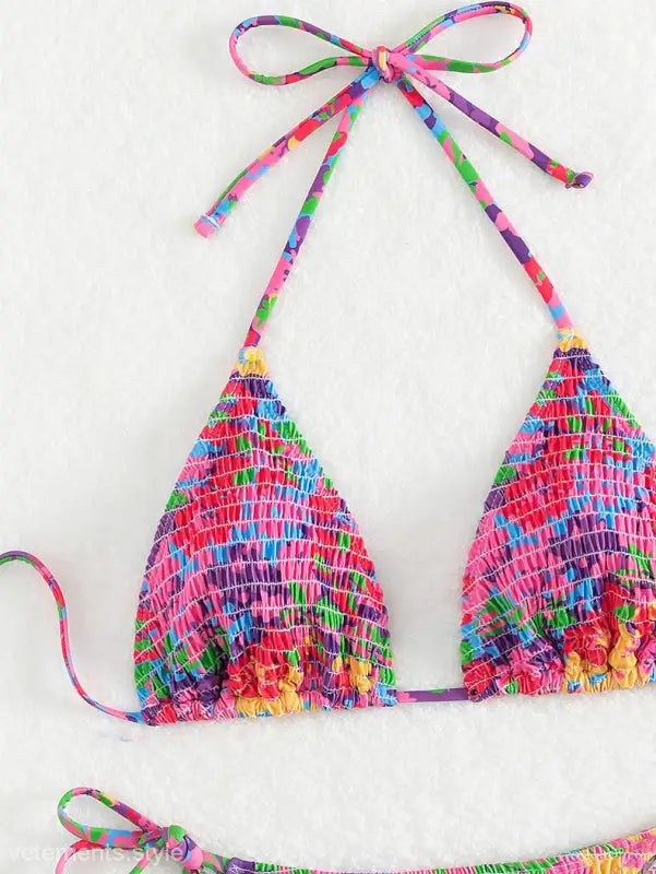 FLORAL BRAZILIAN BIKINI-VETEMENTS