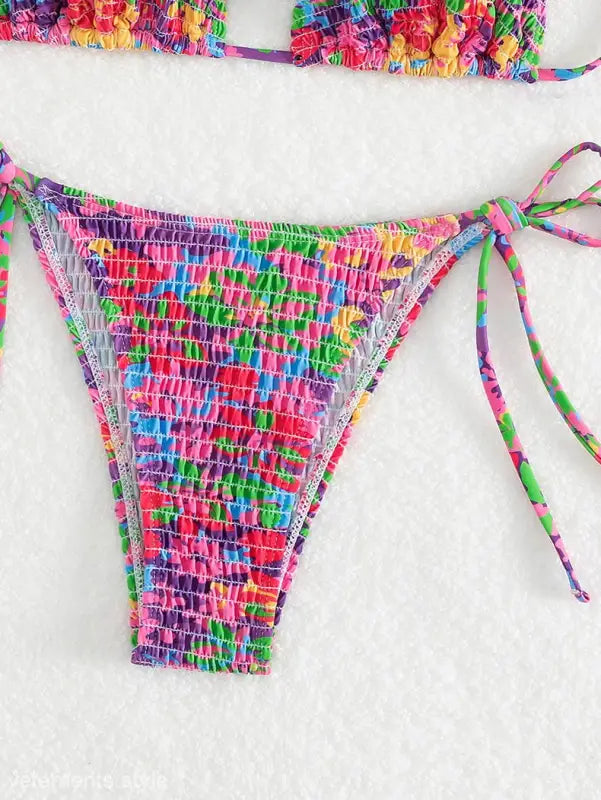 FLORAL BRAZILIAN BIKINI-VETEMENTS