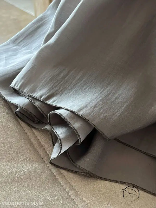 FRENCH LOOSE GENTLE LONG DRESS-VETEMENTS