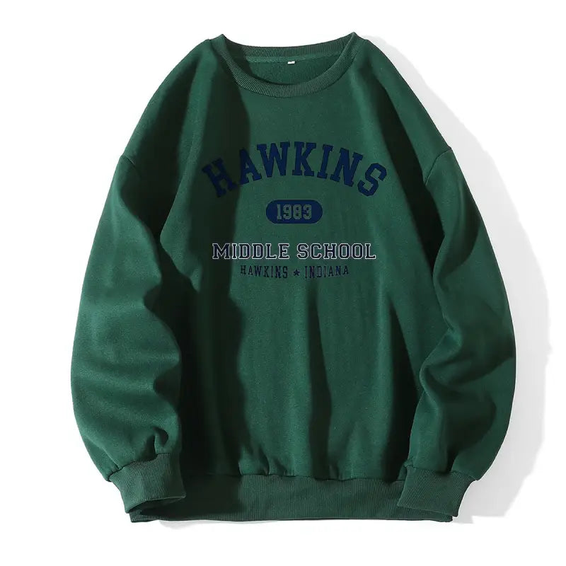 Green Hawkins Cute Sweater perfect for Fall Winter Korean fashion