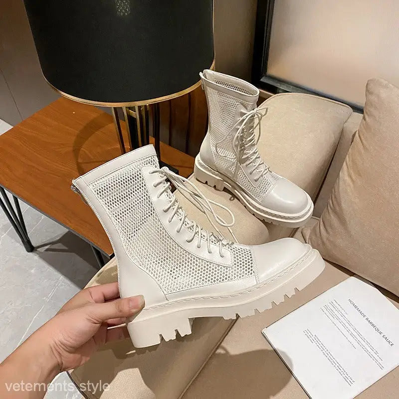 HOLLOW BOOTS WITH THICK BOTTOM-VETEMENTS