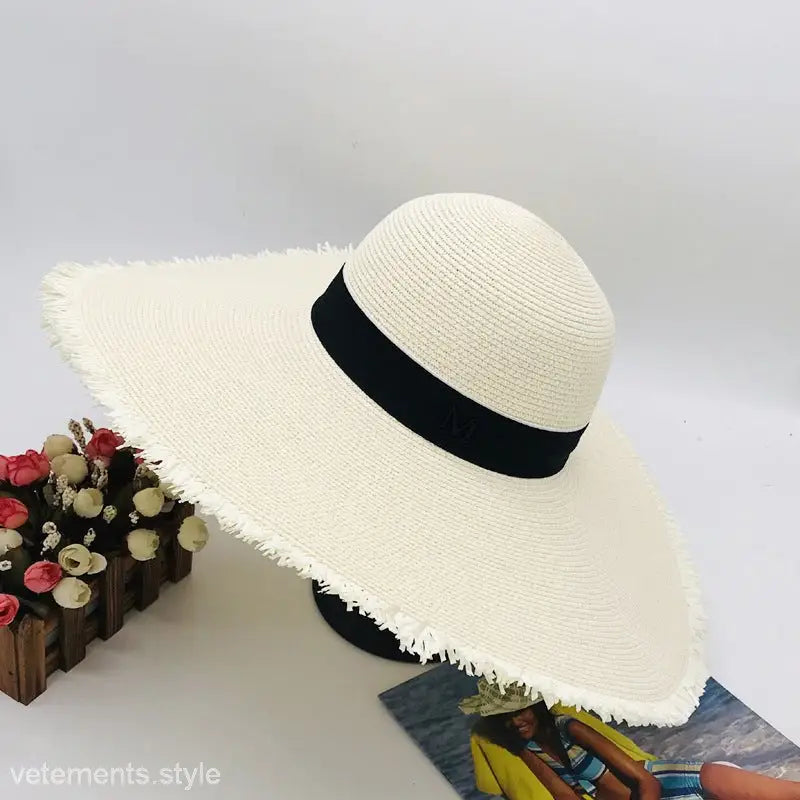 BRAID BROAD HAT-VETEMENTS