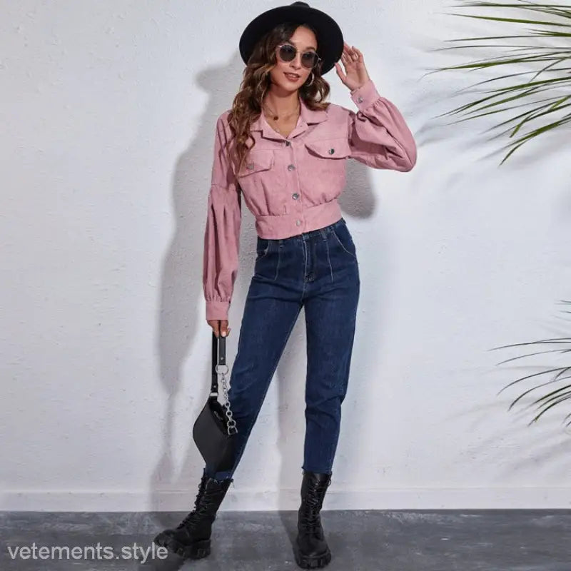 LOVELY CORDUROY JACKET-VETEMENTS