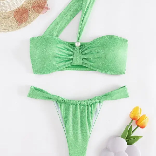 SEXY BIKINI ONE SHOULDER-VETEMENTS