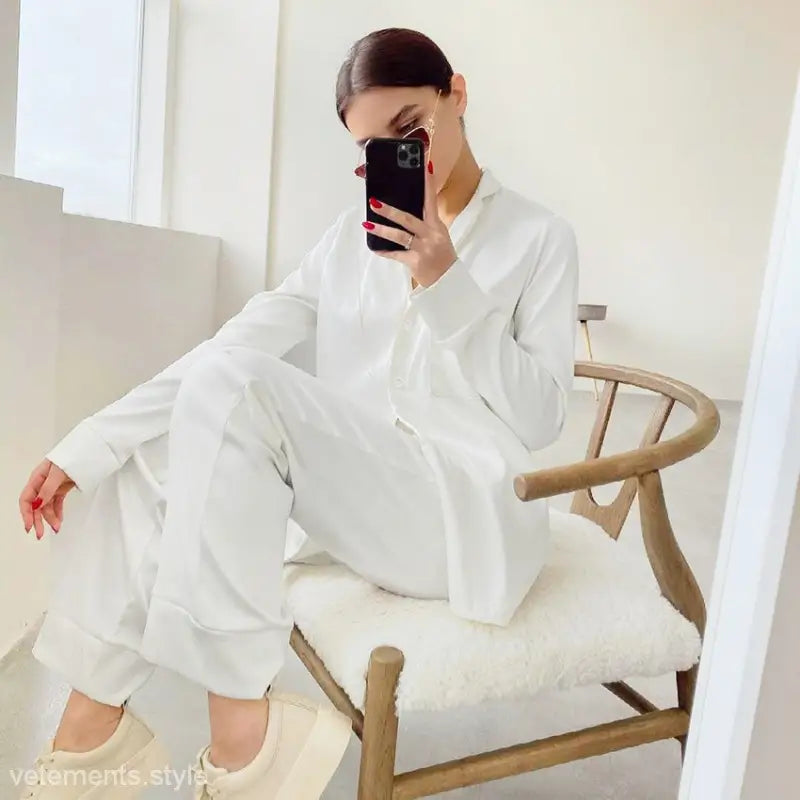 SILK THIN PAJAMAS-VETEMENTS
