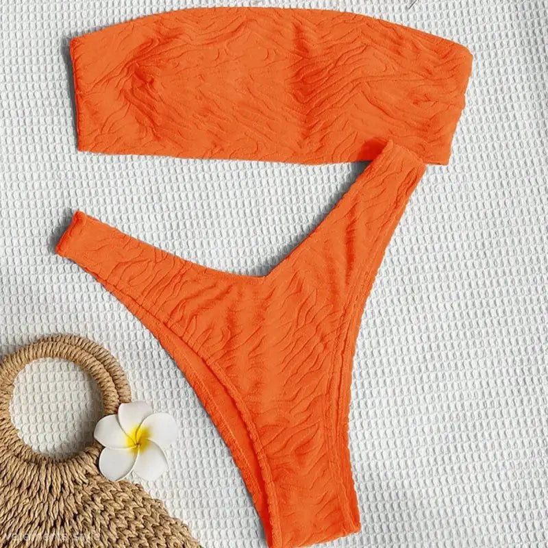 SEXY HIGH WAIST BEACH BIKINI-VETEMENTS