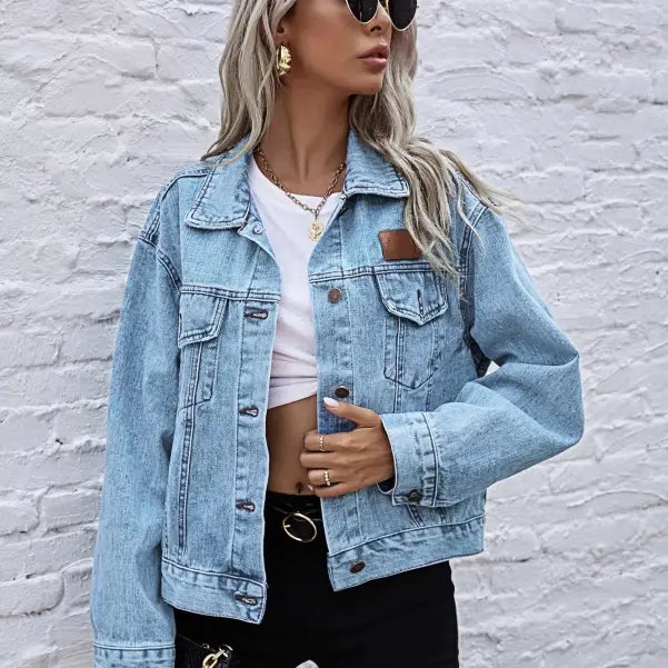 OFFICE DENIM JACKET-VETEMENTS