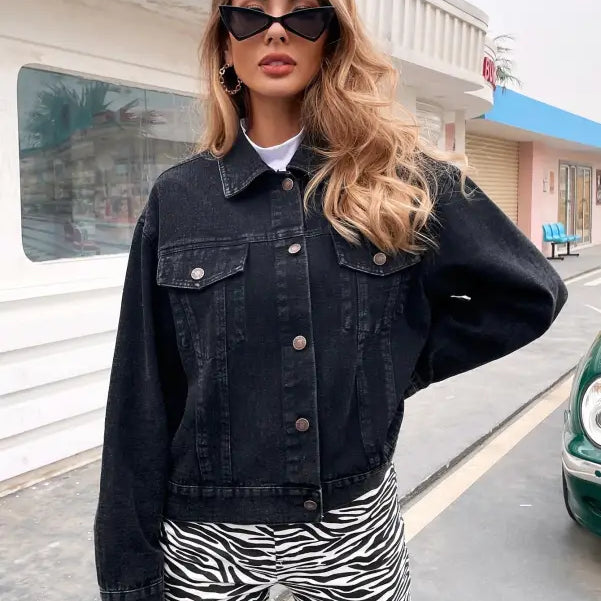 OFFICE DENIM JACKET-VETEMENTS