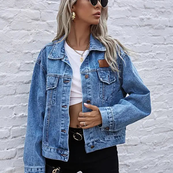 OFFICE DENIM JACKET-VETEMENTS