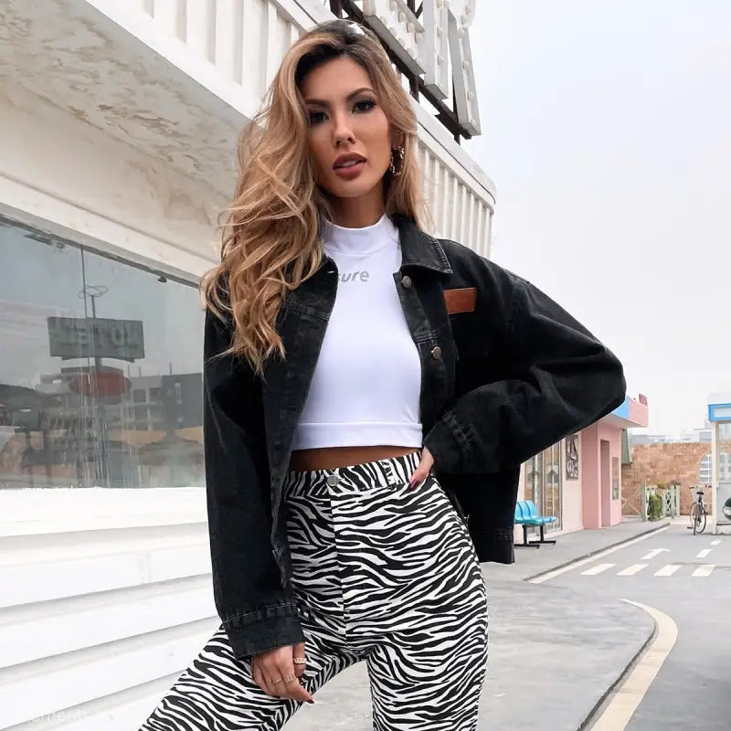 OFFICE DENIM JACKET-VETEMENTS