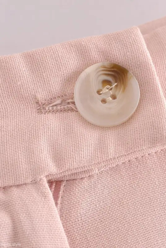 Pink fabric with button closure from Pink Pants and Top Blazer High collection