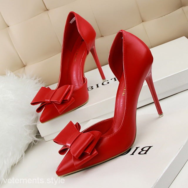 ELEGANT SWEET HIGH-HEELED PUMPS-VETEMENTS