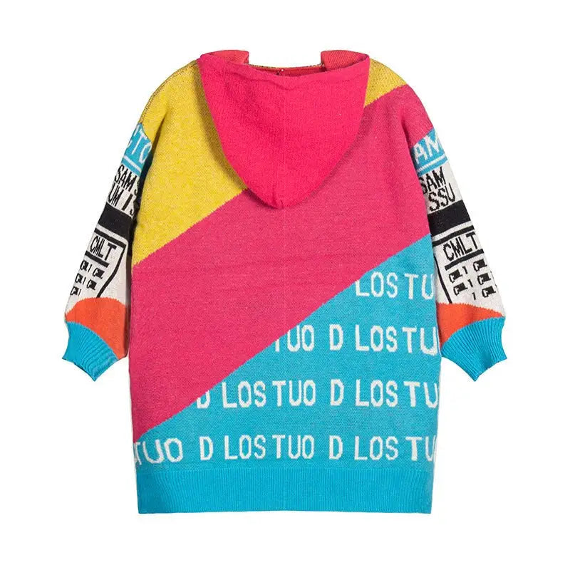 LETTER GRAPHIC LOOSE SWEATER-VETEMENTS