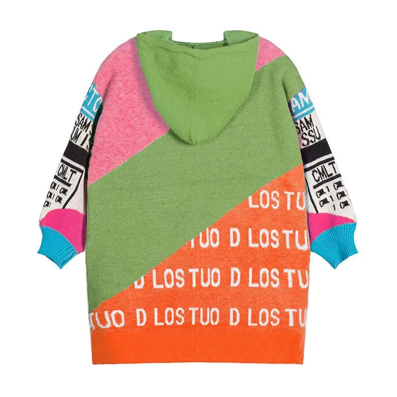 LETTER GRAPHIC LOOSE SWEATER-VETEMENTS