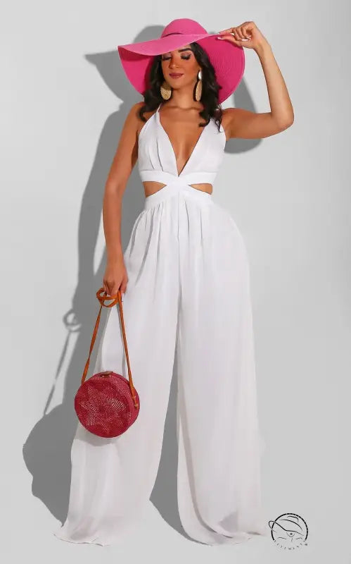 CASUAL LOOSE CHIFFON JUMPSUIT-VETEMENTS