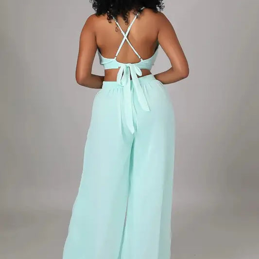 CASUAL LOOSE CHIFFON JUMPSUIT-VETEMENTS