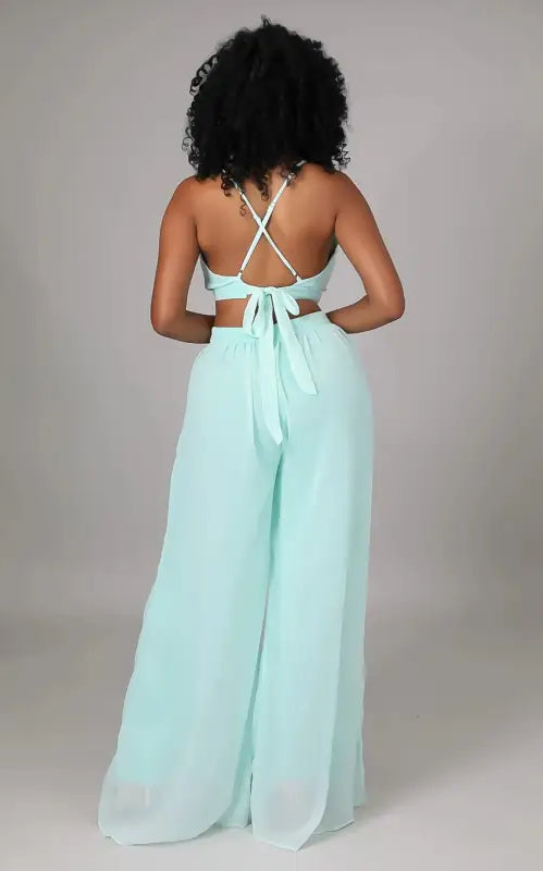 CASUAL LOOSE CHIFFON JUMPSUIT-VETEMENTS